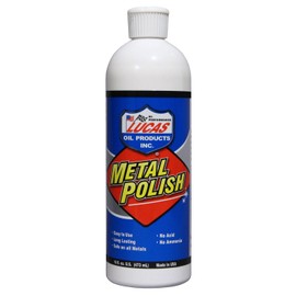 Lucas Oil 10155-12 Metal Polish Cs/12-16oz