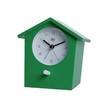 KOOKOO EarlyBird Green Alarm Clock with Bird Melody (Original Recording)