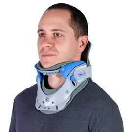 Orthopedics Health Collarín Cervical Rígido Miami J Universal de Alta Resistencia Ajustable, Soporte para Rehabilitación y Lesiones OHCLM