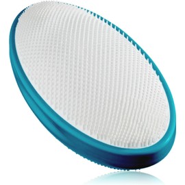 WIZKER® Premium Ingrown Hair Exfoliating Brush: 2-in-1 Soft + Firm Face Body Exfoliator for Sensitive Skin, Prevents Razor Bumps, Shave, Laser, Wax, Epilation, Dermaplaning–Waterproof, Mold Resistant