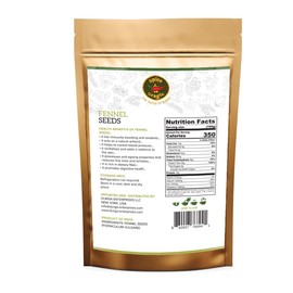 Spice Magic Fennel Seeds (Saunf Seeds) | Saunf Whole | Spice Whole 7oz (200g) ~ 100% Natural, Aromatic & Natural I Gluten-Free I Non-GMO I Indian Origin