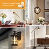 HESSION Vintage LED Edison Bulbs 4W ST58,Equivalent 60W,Dimmable,6 Pack E26