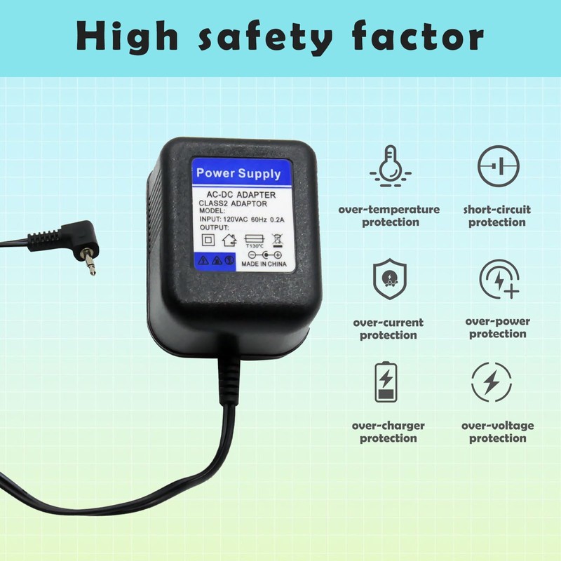 SMSZQR 6V Power Adapter for Mr. Heater Big Buddy Accessories