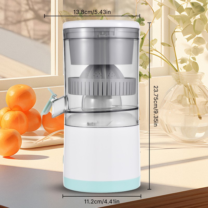 Electric Citrus Juicer Machines with USB and Cleaning Brush Portable