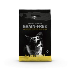 Diamond Naturals Grain Free Real Meat Recipe Premium Dry Dog Food With Real Cage Free Chicken 5Lb