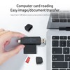 2 Pack SD Card Reader, USB-C OTG Adapter and USB