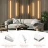 Lichaser LED Recessed Lighting for Acoustic Panel, 6 Pcs of