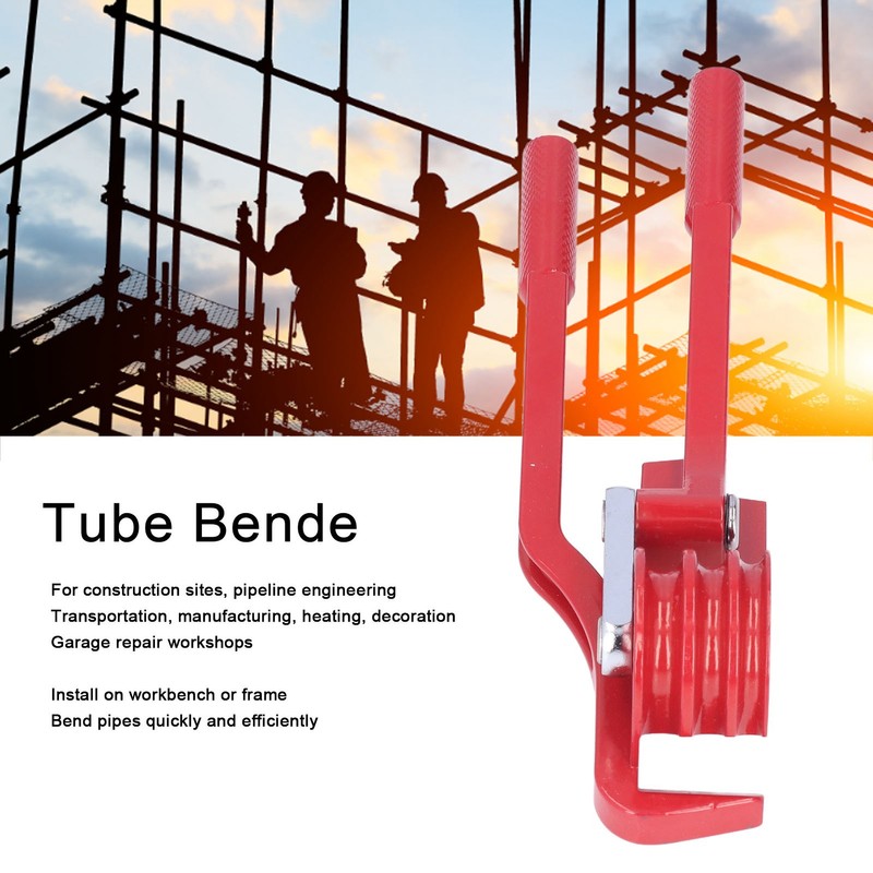 Tube Bender 3 in 1 1/4in 5/16in 3/8in 0‑180 Degrees
