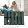 12Pcs Bed Sheet Grippers Adjustable Strong Clamp Force Sturdy ABS