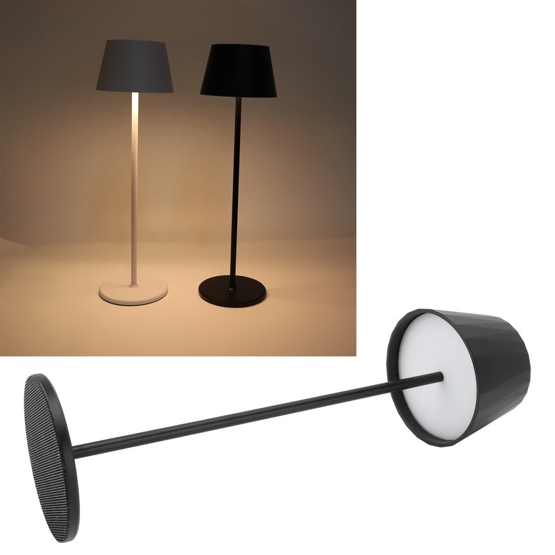 Table Lamp LED 3000K Warm Light 5200mAh Rechargeable Stepless Dimmable