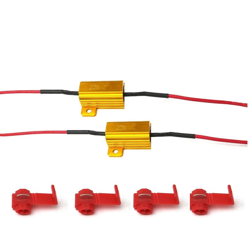 SOCAL-LED LIGHTING 2pcs LED Load Resistors 10 ohm LED Bulbs