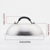 Melting Dome for Griddle | Dome Lids for Griddle Burger
