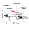 SARDVISA 2-Way Connection Air Nozzle Blow Gun, Rubber Tip Air