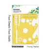 Traceease Drafting Tools Landscpae Template for Flagstones/Wire Fence/Tree/Hedge,Draft Stencils