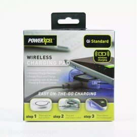 PowerXcel 1 PowerXCel Qi Standard Wireless Charging Pad - Easy On The Go Charging