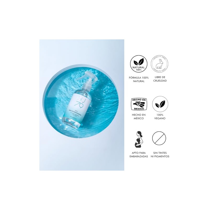AU79 Tan · Agua Autobronceadora Medium con Ácido Hialurónico y