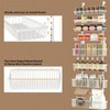 Moforoco White Over The Door Pantry Organizer, Pantry Organization and