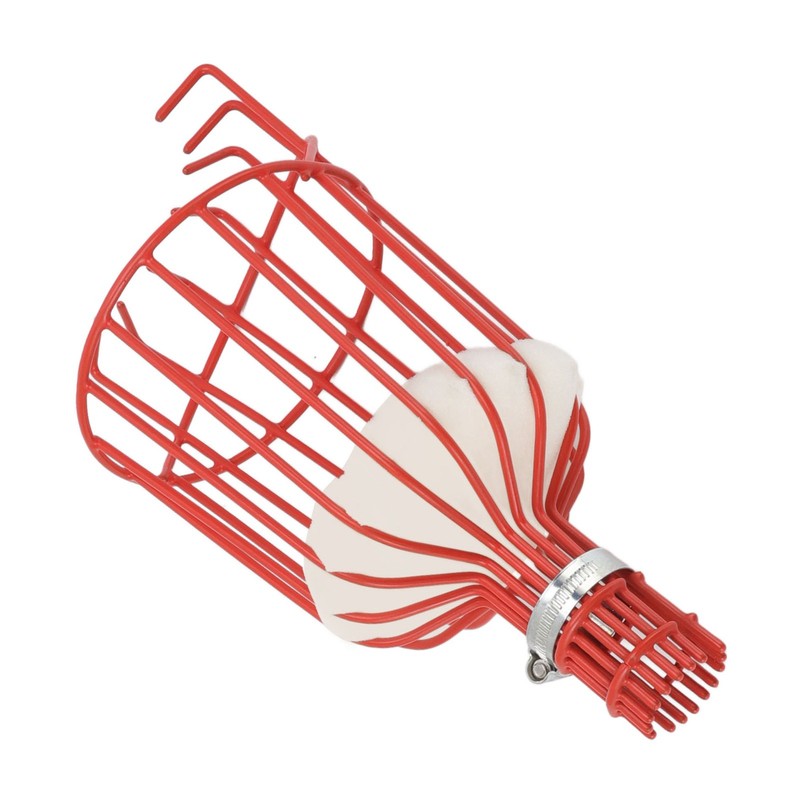 Fruit Picker Basket Iron Fruits Harvester Basket with Cushioned Foam