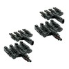 SOLARTRONICS 2 Pairs Y Connectors for Solar Cable Photovoltaic 4-Way
