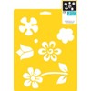 Delta Creative Stencil Mania Stencil, 7 by 10-Inch, 970060710 Flowers