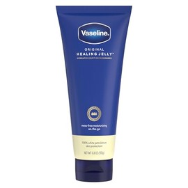 Vaseline Original Healing Jelly 100 % protector de piel de vaselina blanca, 1 unidad para hidratación sin desorden sobre la marcha, con fórmula de pureza purificada garantizada, 6.8 onzas