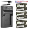 Kastar BP-511 Battery or Slim USB Charger for Canon Optura