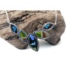 Asana Natural Arts Real Purple Spotted Swallowtail Butterfly Necklace in