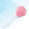 Soft Cat-Shaped Pore Cleansing Facial Brush Facial Cleansing Tool 4ea