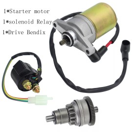 Soarider For GY6 49cc Scooter Moped ATV Go Karts Taotao SUNL ROKETA TANK JCL Starter