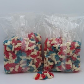 Beulah's Patriotic Gummy Rings, 9 Pounds, 540 Pieces of Candy
