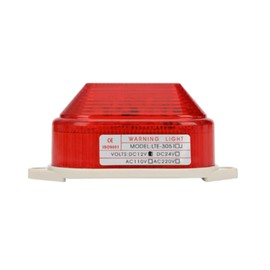 MACHSWON Warning Light Red LED Small Strobe Light Emergency Safety Flashing Warning Lamp Factories Transportation Machinery Industry Alarm Lamp 12V
