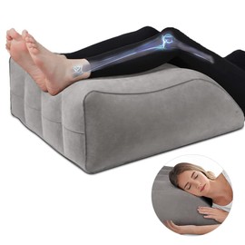 DASIAUTOEM Leg Raiser Cushion, Vein Cushion, Inflatable Wedge Cushion, Leg Rest Wedge Cushion Support Cushion for Legs & Knees, Comfort Leg Cushion for Sleeping, Breathable, Washable, Hypoallergenic