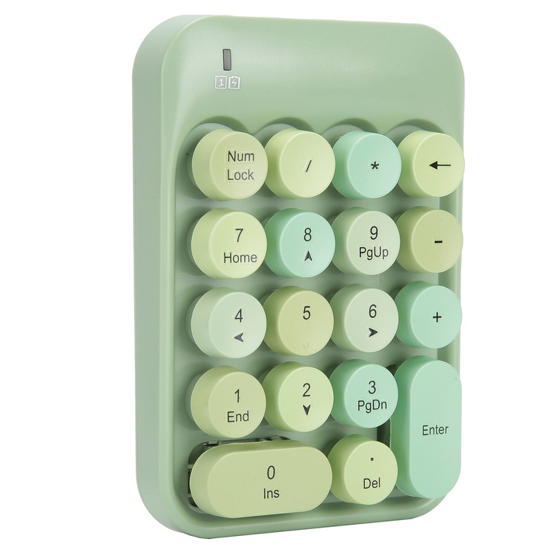 AJAZZ Wireless Numeric Keyboard Chocolate Keycap for Game Direction Switching