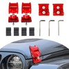 WWFGYX Hood Latches Hood Catch Kit Compatible with Jeep Wrangler