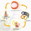 Carabiner Round, 25 mm Carabiner Hook Round Key Ring, Small