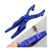 Safety Nail Holder Pliers, 24.5 cm Length, Blue Plastic Construction,