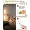 GOEBLESON 39.4" Wireless Battery Operated Wall Sconces Set of 2,