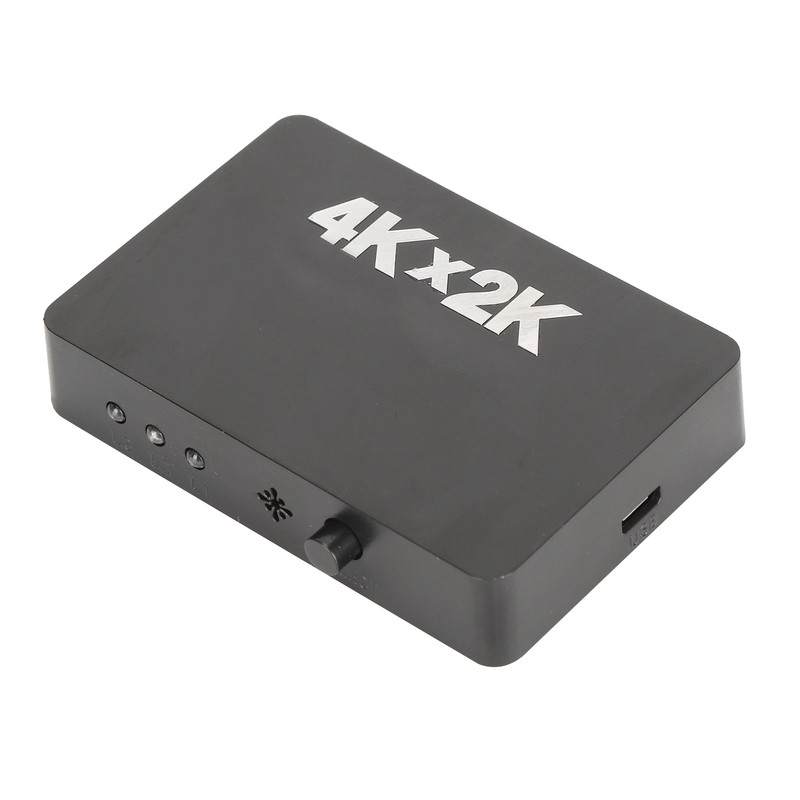 3 Input 1 Output Switcher HDMI-Compatible 2Kx4K HD Video Signal