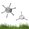2pcs Steel Wire Grass Trimmer Head, 2025 New 6 Inch