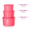 One Touch Canister 3 Piece Set Airtight Container Kitchen Storage