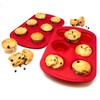 Norpro Silicone Collapsible Standard Muffin/Cupcake Pans, Set of 2
