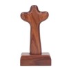 Wood Baptism Crosses Natural Texture Magnetic Standing Exquisite Polishing Carved