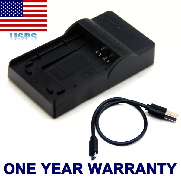 Unbranded USB Battery Charger For HITACHI VM-E835LA VM-E855LA VM-H70E VM-H575LA