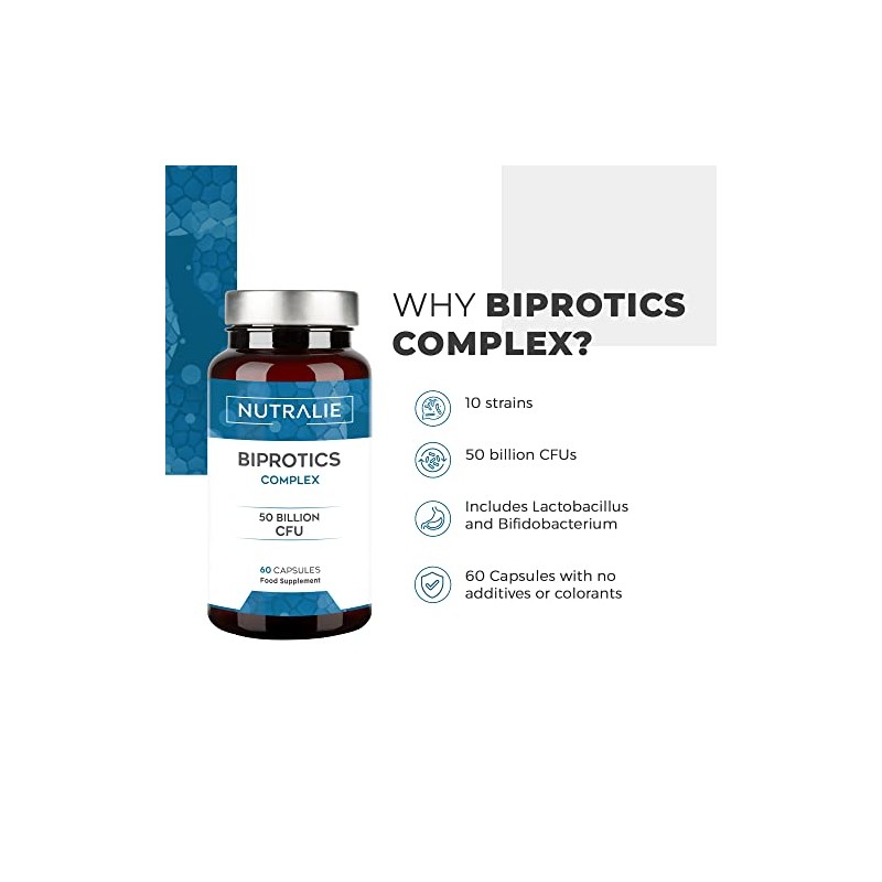 Biprotics 50 Billion CFU's Guaranteed per Dose | 10 Effective
