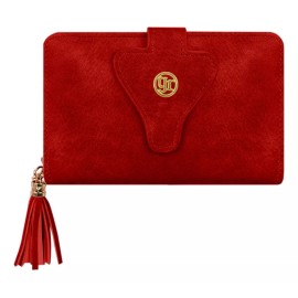 Grace Cartera Para Dama / Elegante / Tarjetero / Monedero / Saw034 Color Rojo - Rd Ccg-30