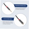 Gatuida 4pcs -Resistant 3.5mm Audio Cable Headphones Earphones Cable Extender