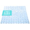 Stone-look shower mat / bath mat, 53 x 53 cm
