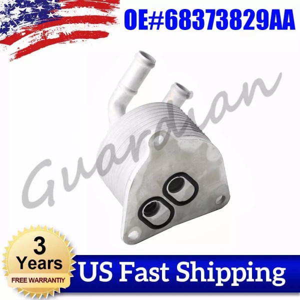 autoguardian 1PC NEW New Transmision Oil Cooler 68373829AA For Jeep