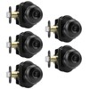 Haidms Black Door Knobs Interior, Privacy Interior Door knobs, Matte