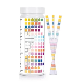Tuperoymse 16 in 1 Drinking Water Test Kit, Water Testing Kits for Drinking Water 100 PCS Water Quality Test Strips,Free Chlorine
